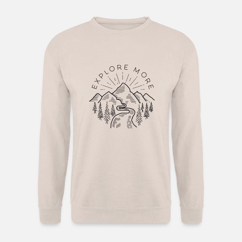 Explore more - Unisex Sweatshirt - sand