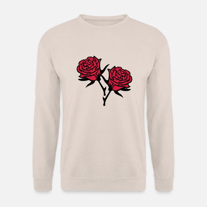 roses4 - Unisex Pullover - Sand
