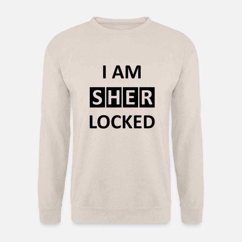 I AM SHERLOCKED - Unisex Pullover - Sand