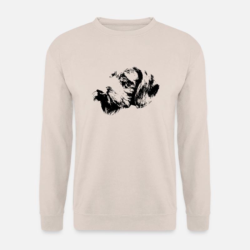 Deutsch-Drahthaar - Unisex Pullover - Sand