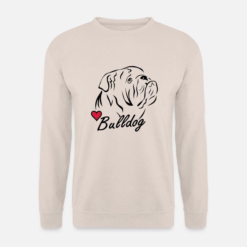 Bulldog ♥ - Unisex Pullover - Sand