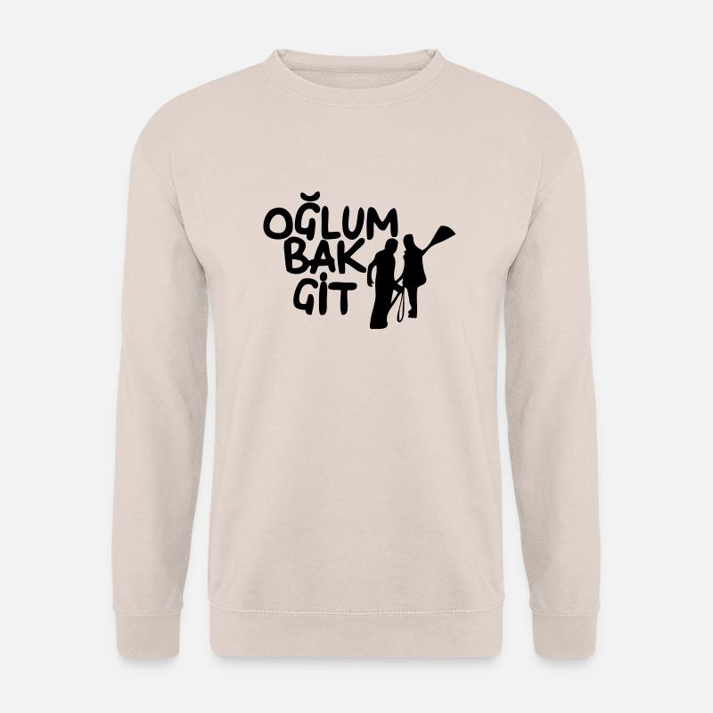 Oglum bak git - Unisex Pullover - Sand