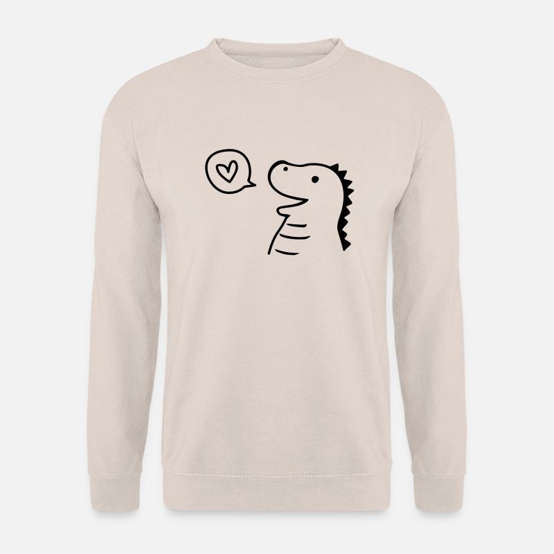 Cute Dino - Unisex Pullover - Sand