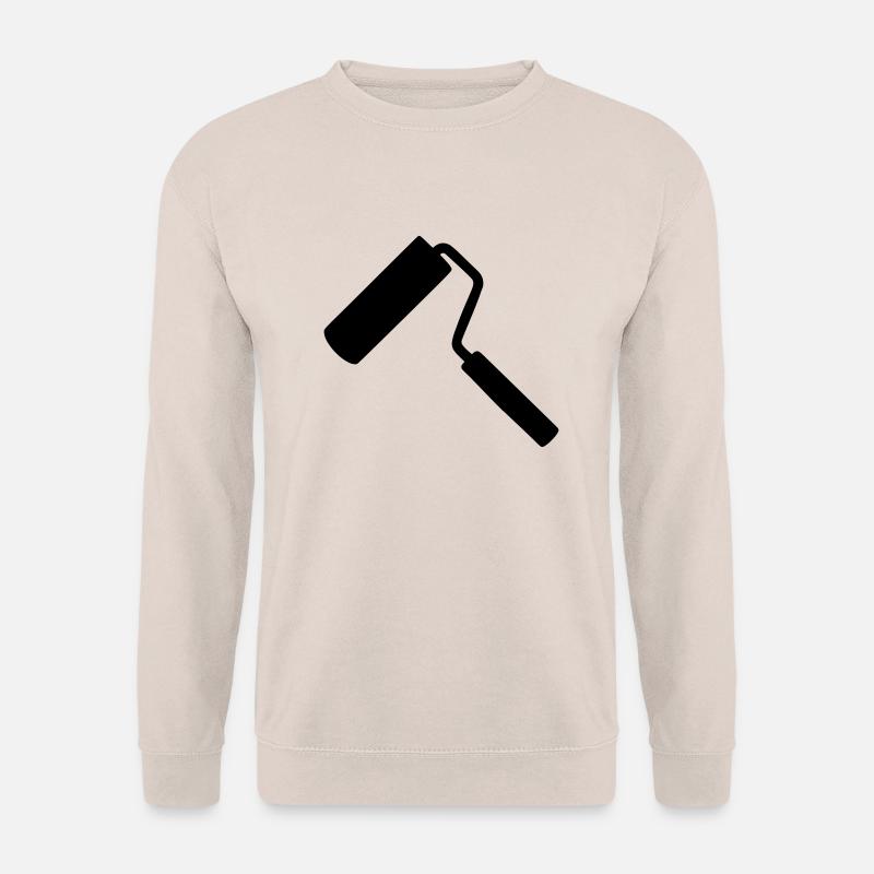 Paint roller - Unisex Sweatshirt - sand