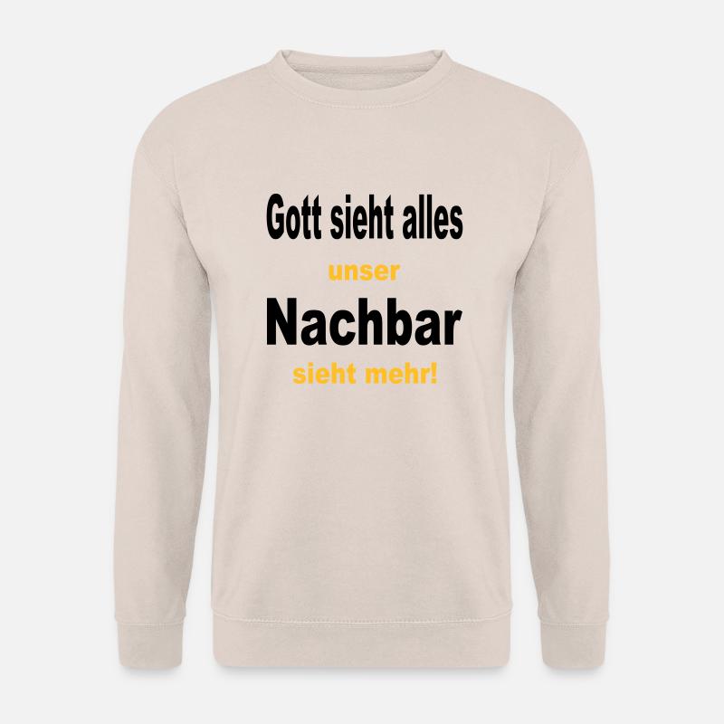 God sees everything - Unisex Sweatshirt - sand