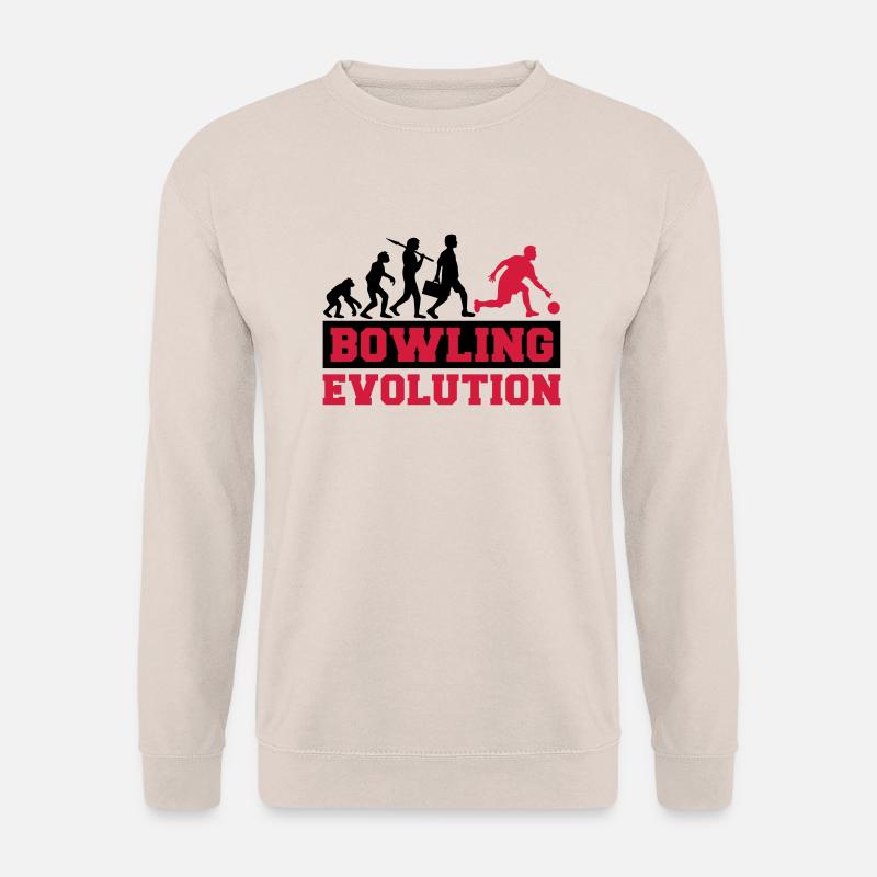 Bowling Evolution - Unisex Sweatshirt - sand