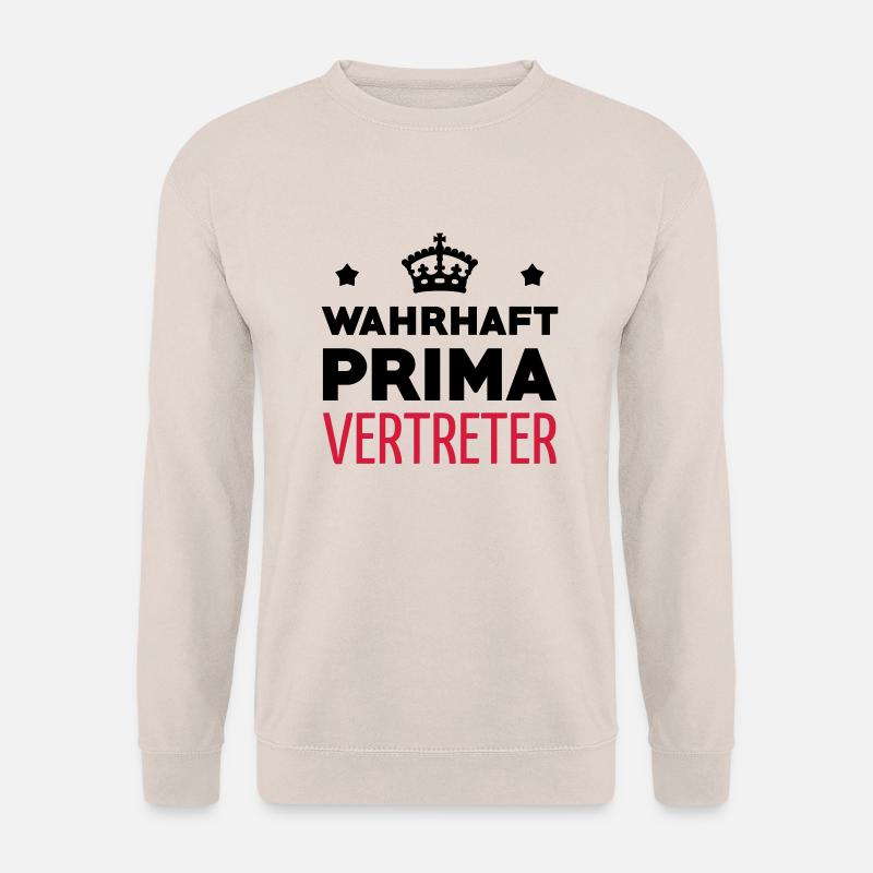 Verkauf / Vertreter / Verkäufer / Vertreterin - Unisex Pullover - Sand