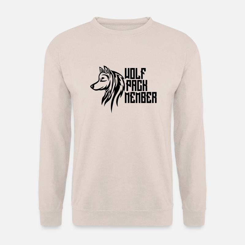 Wolf Pack Members - Unisex Sweatshirt - sand
