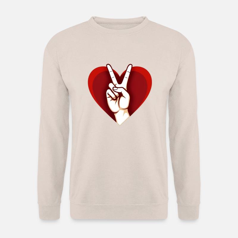 Frieden meines Herzens - Unisex Pullover - Sand