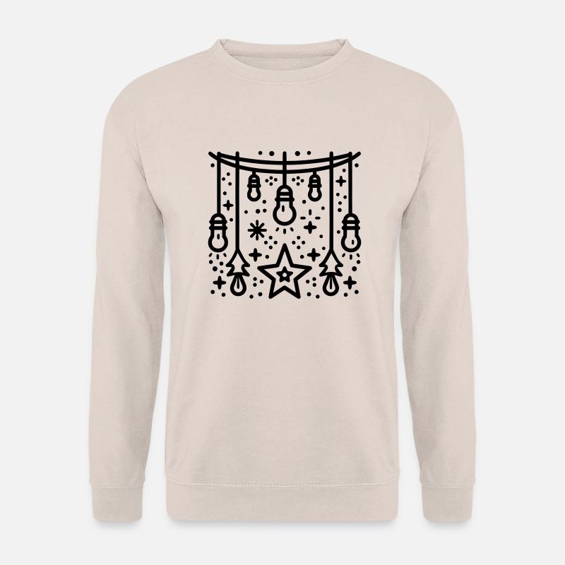 String Lights - Unisex Sweatshirt - sand