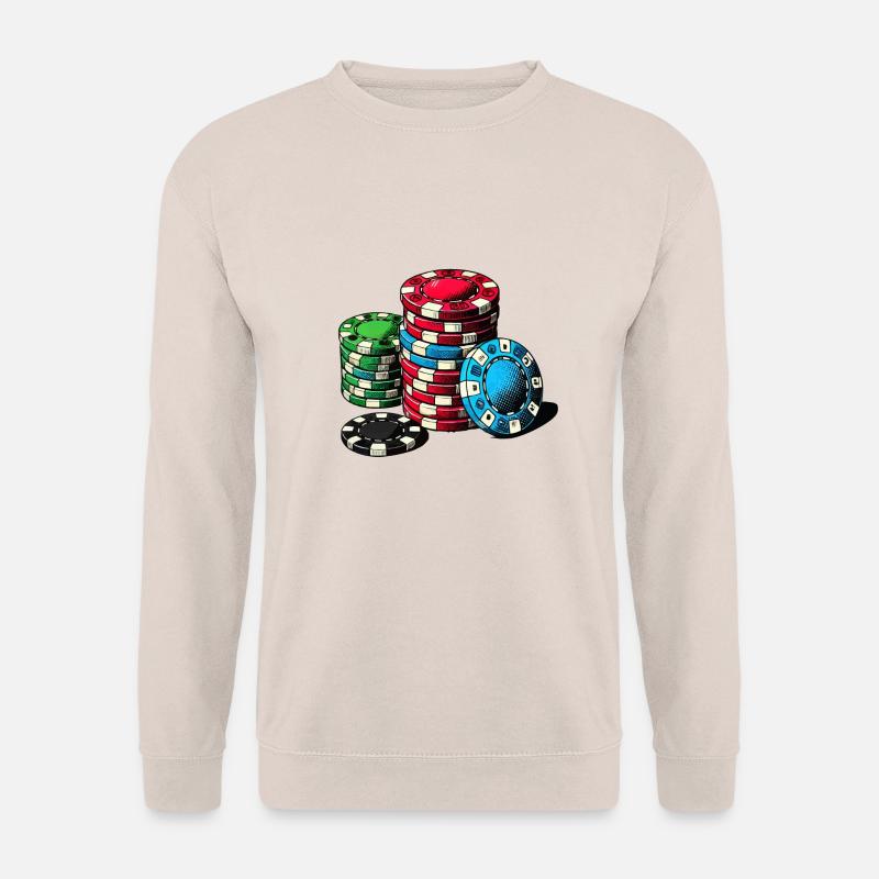 Poker - Unisex Pullover - Sand