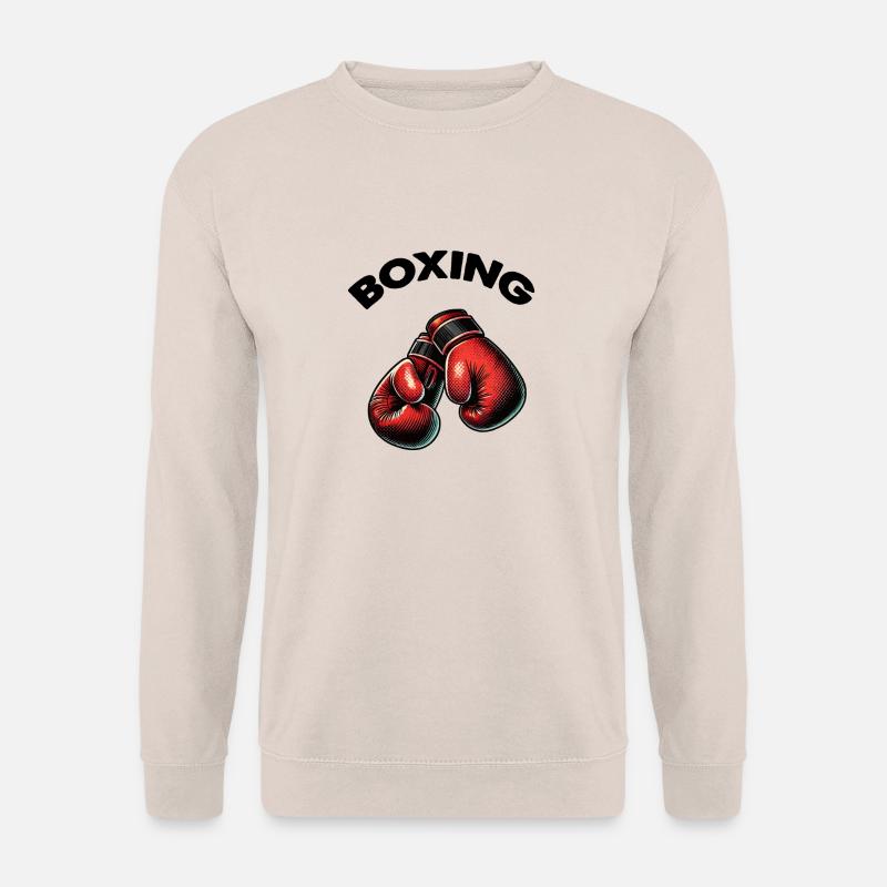 boxen boxing - Unisex Pullover - Sand