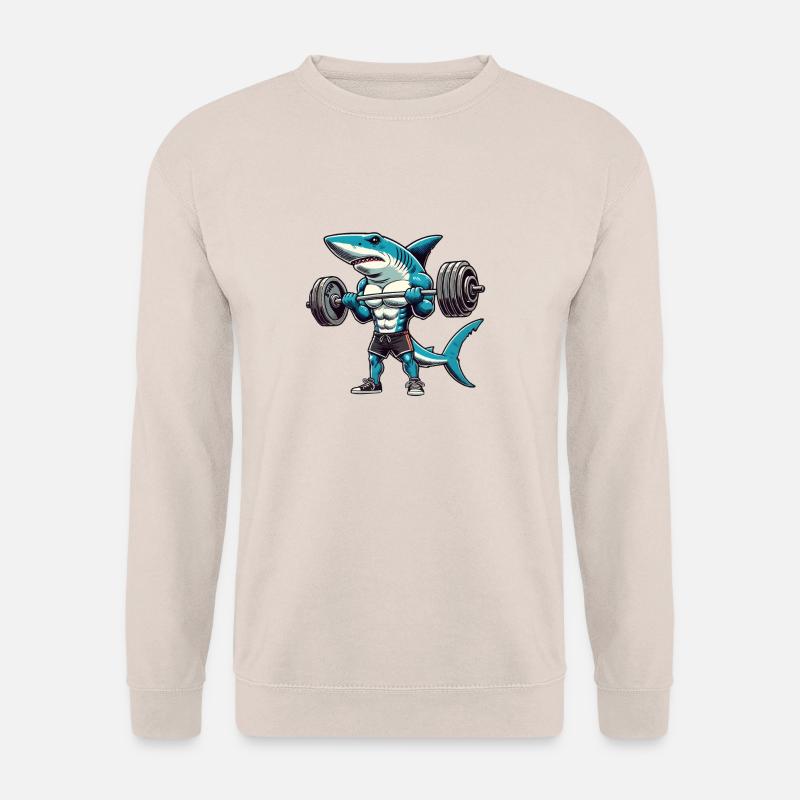 hai stark shark - Unisex Pullover - Sand