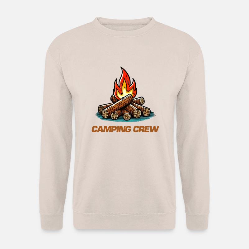 lagerfeuer camping - Unisex Pullover - Sand