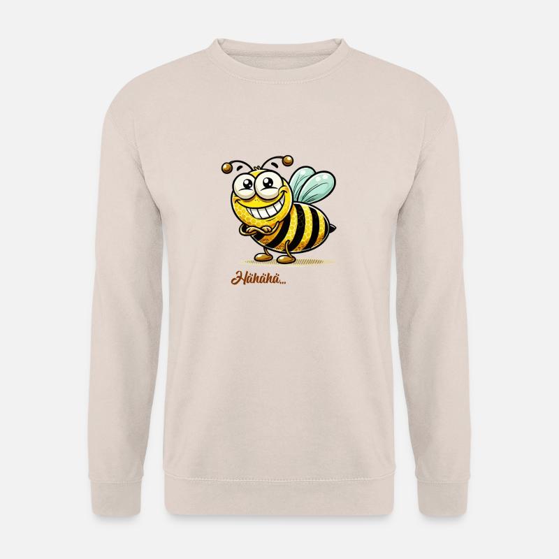 biene wespe tier - Unisex Pullover - Sand