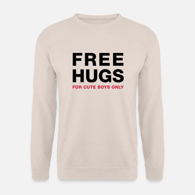 freehugsboys - Unisex Sweatshirt - sand