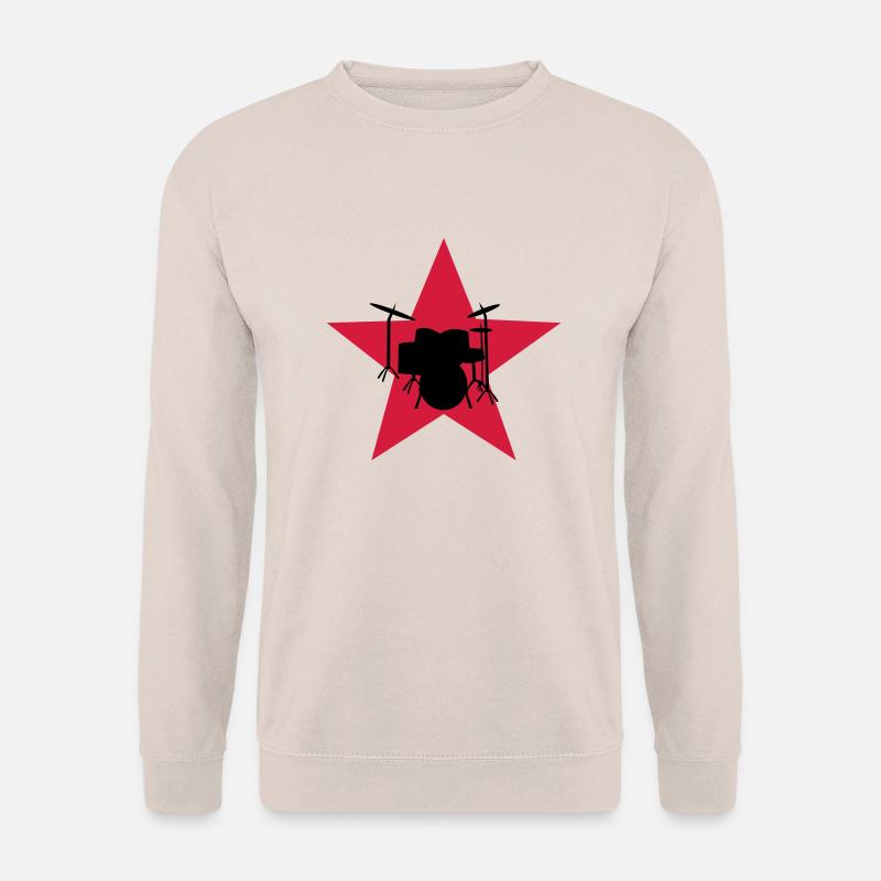 drum - Unisex Pullover - Sand