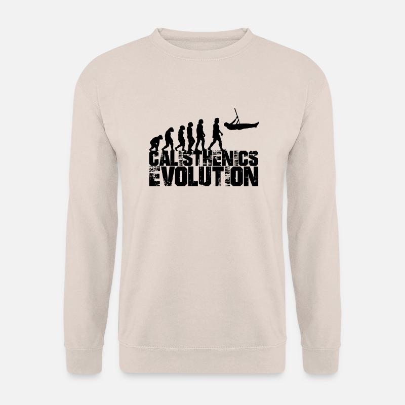 calisthenics evolution - Unisex Pullover - Sand