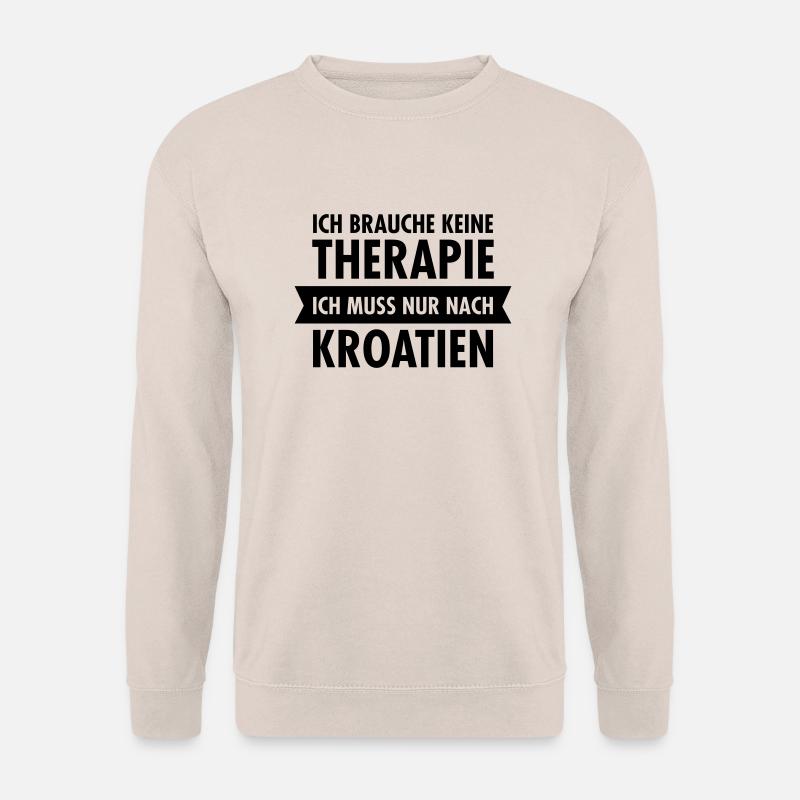 Therapie - Kroatien - Unisex Pullover - Sand