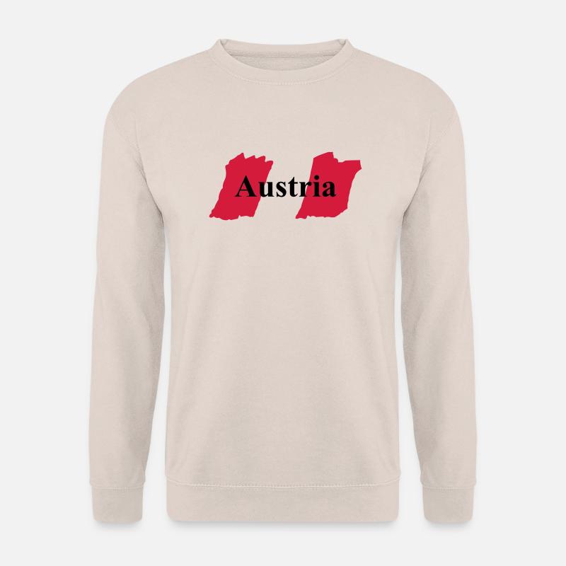 austria_flag - Unisex Pullover - Sand