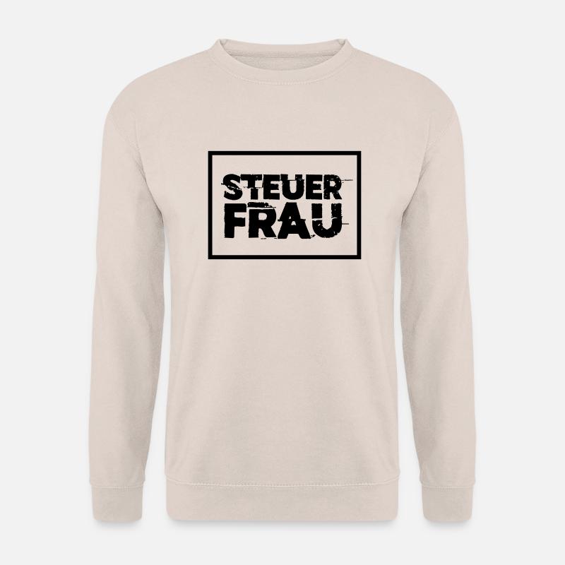 Steuerfrau - Unisex Pullover - Sand