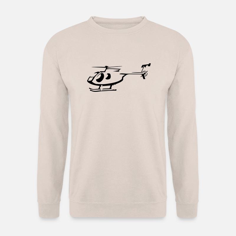 helicopter - Unisex Sweatshirt - sand