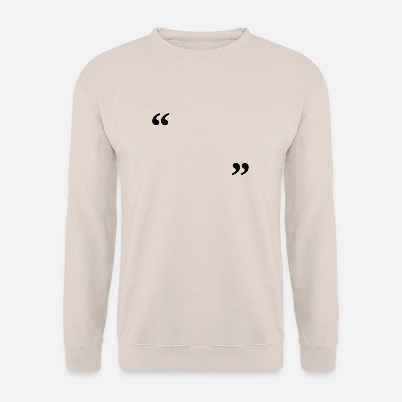 schreib drauf - Unisex Pullover - Sand