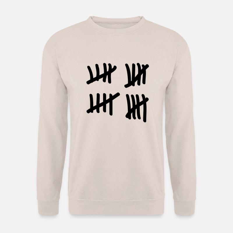 Zwanzig Strichliste - Unisex Pullover - Sand