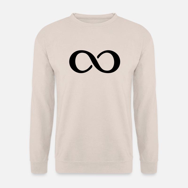 Symbol Unendlichkeit - Unisex Pullover - Sand