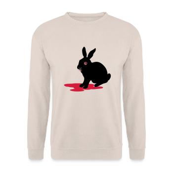 Vampinchen - Unisex Sweatshirt - sand - Front - Alina (178cm) & Michal (187cm)
