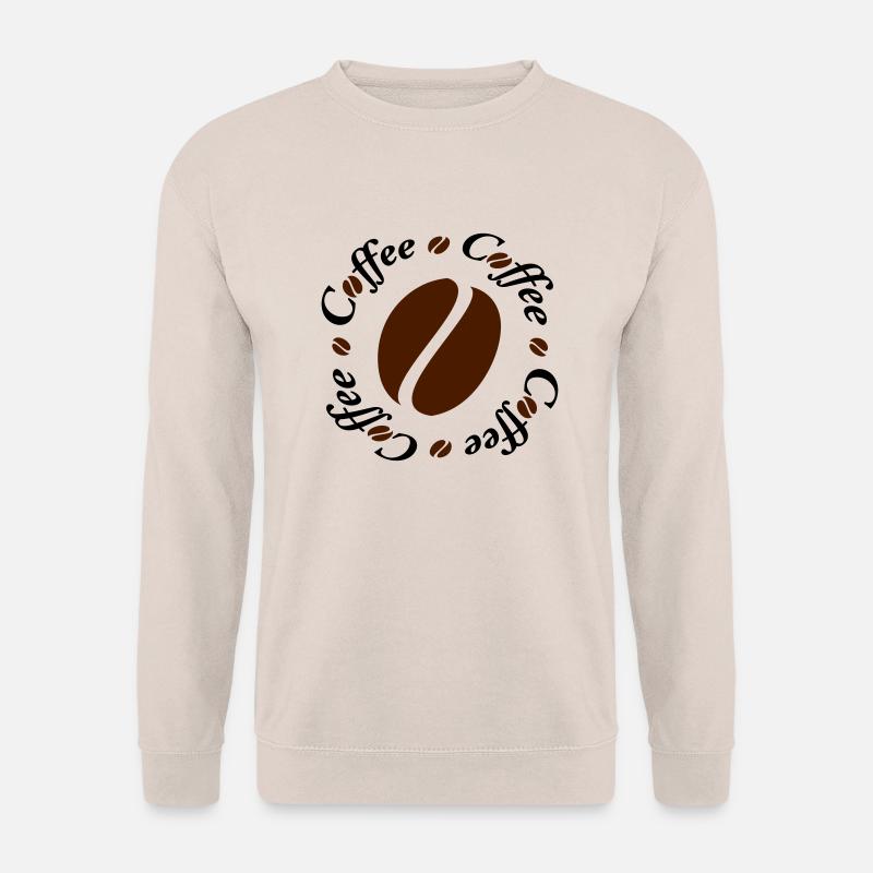Coffee Bean Circle - Unisex Pullover - Sand