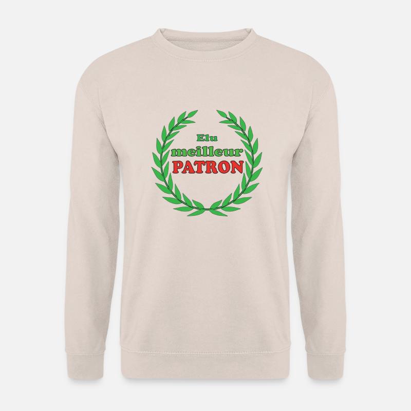 Elu meilleur patron - Unisex Pullover - Sand