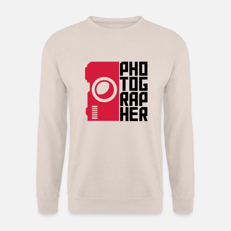 Photographer Camera Design - Unisex Sweatshirt - sand