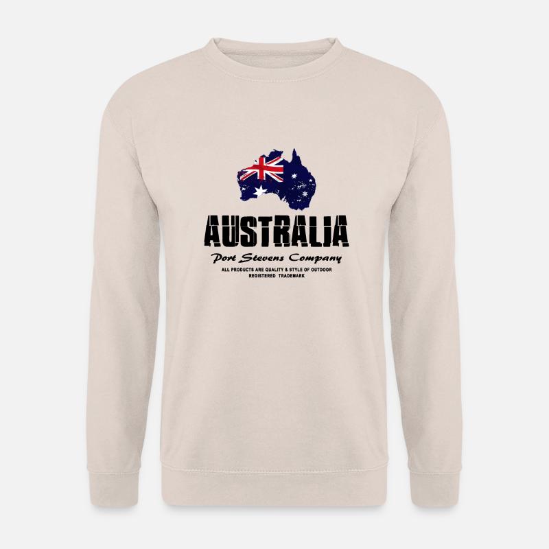 Australia - Australien - Unisex Pullover - Sand