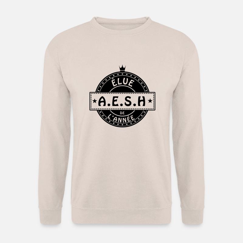 elue aesh accompagnante des élèves AVS assistante - Sweat-shirt Unisexe - sable