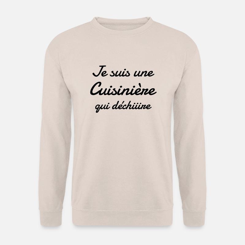 Koch / Kochen / Cooking / Chef - Unisex Pullover - Sand