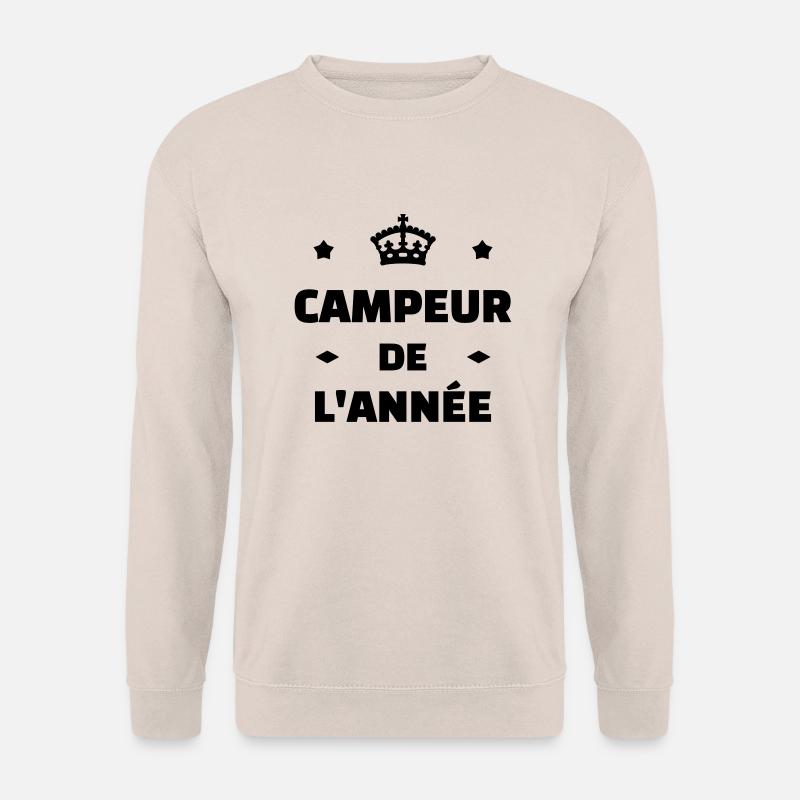 Campingplatz / Camper / Camping / Camp - Unisex Pullover - Sand