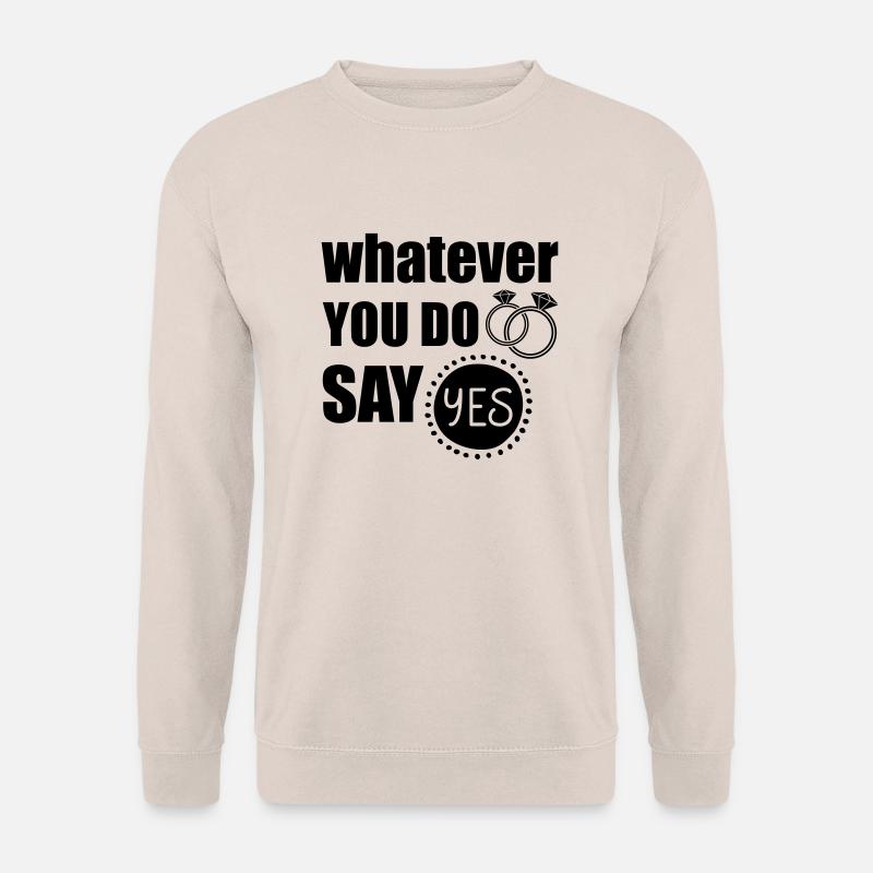 Heiratsantrag - Unisex Pullover - Sand
