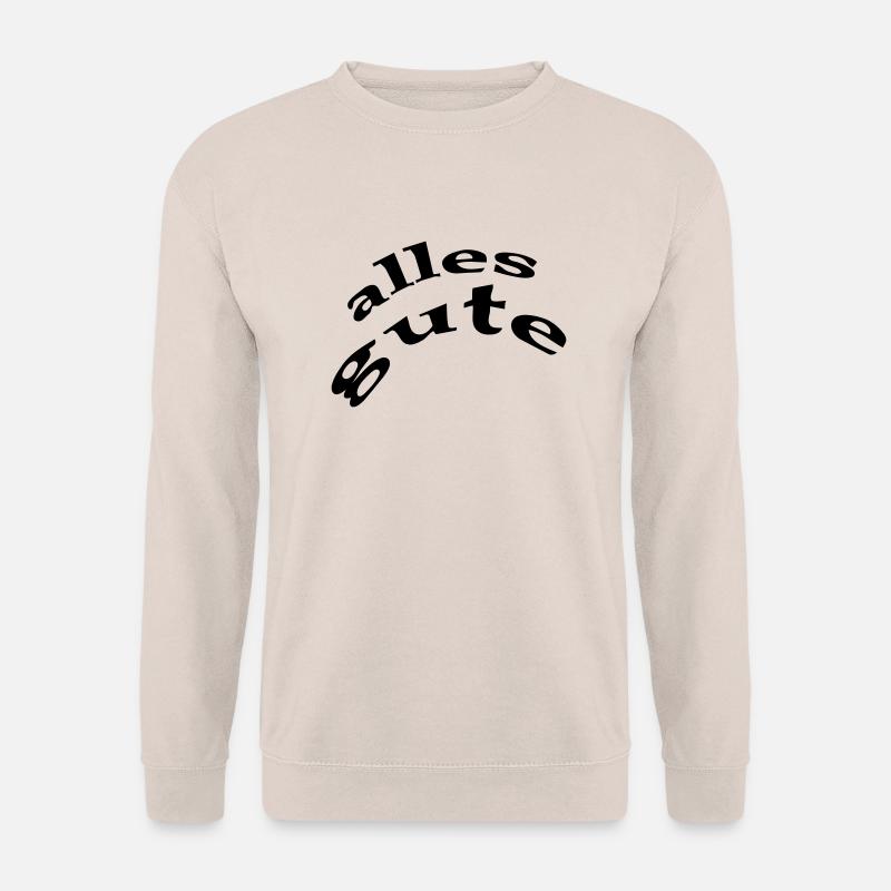 alles gute - Unisex Pullover - Sand