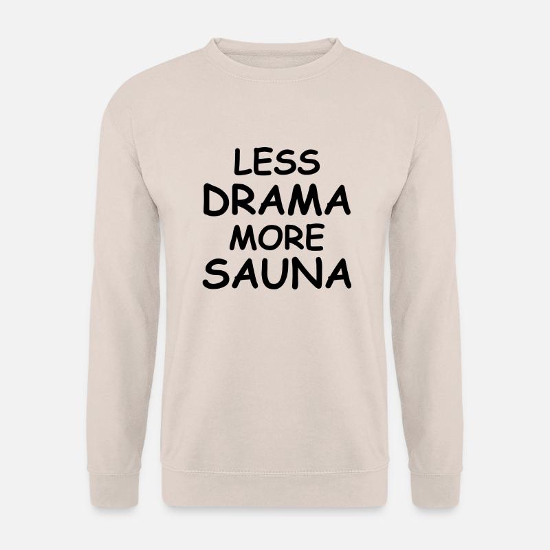 Sauna Wellness Spa - Unisex Pullover - Sand