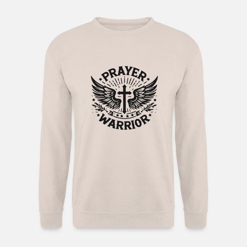 Gebets-Krieger - Unisex Pullover - Sand