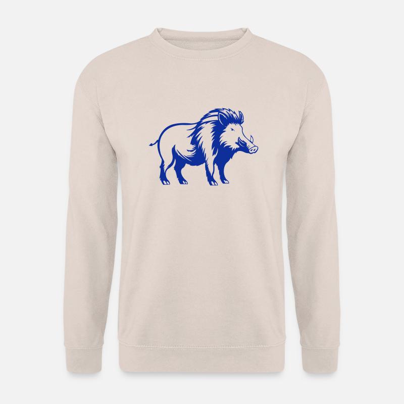 wildschwein tier 1 - Unisex Pullover - Sand