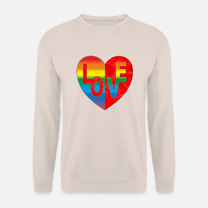 Herz - Unisex Pullover - Sand