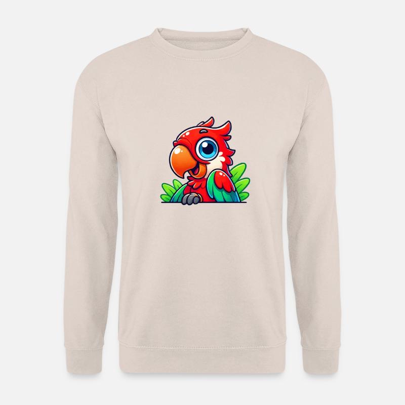 Parrot Comic - Unisex Sweatshirt - sand