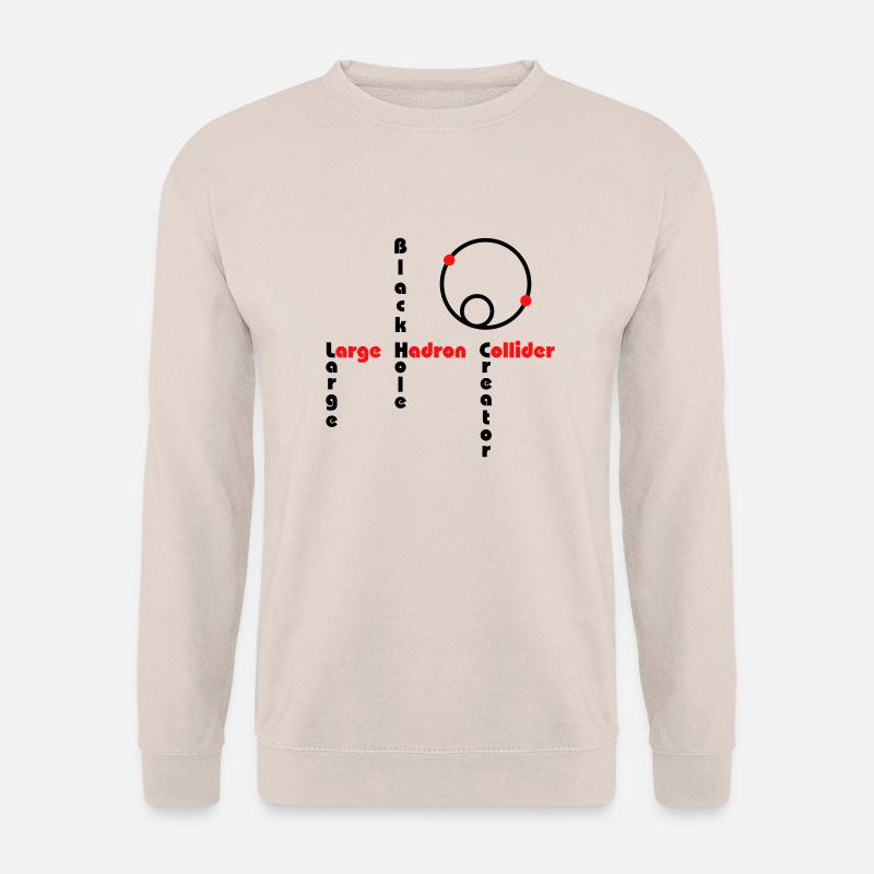 Black Hole - Large Hadron Collider - Unisex Sweatshirt - sand