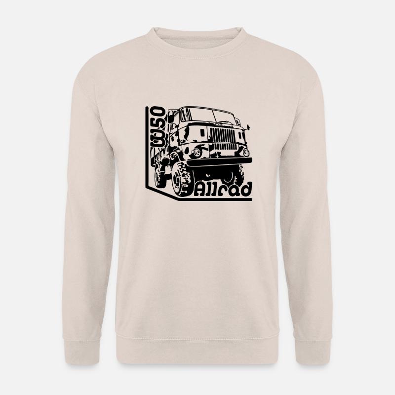 IFA LKW W50 4x4 Allrad - Unisex Pullover - Sand