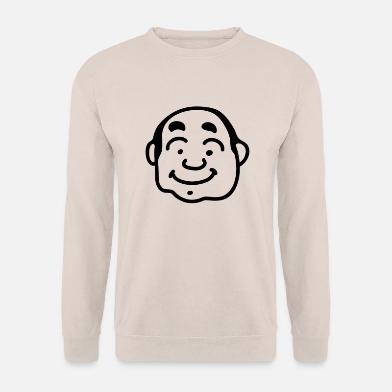 Netter Mann - Opa - Line - Unisex Pullover - Sand