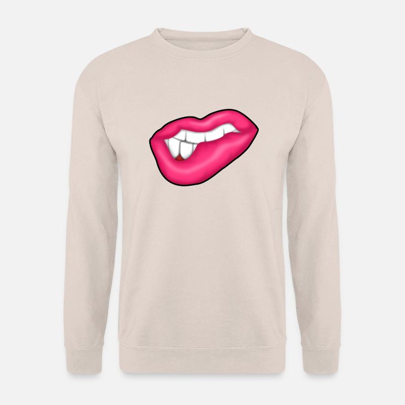 Hot Lips - Unisex Pullover - Sand