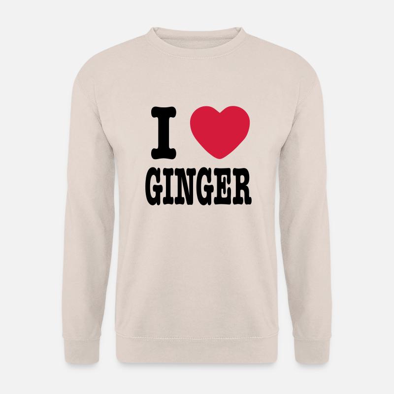 Ich liebe Ingwer - Unisex Pullover - Sand