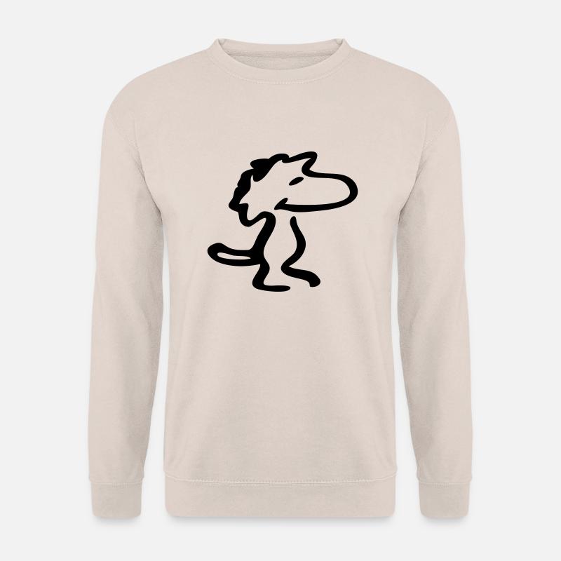 Hund Wuffi - Unisex Pullover - Sand